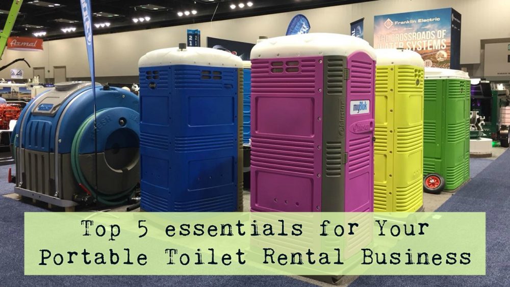 top items to start portable restroom rental business-