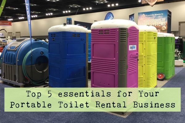 top items to start portable restroom rental business-