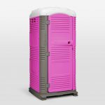 Pink MyBlok Customizable Special Events Portable Toilet
