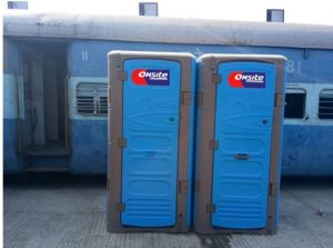 mobile toilet in India