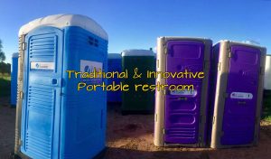 Traditional & innovative portable toilets